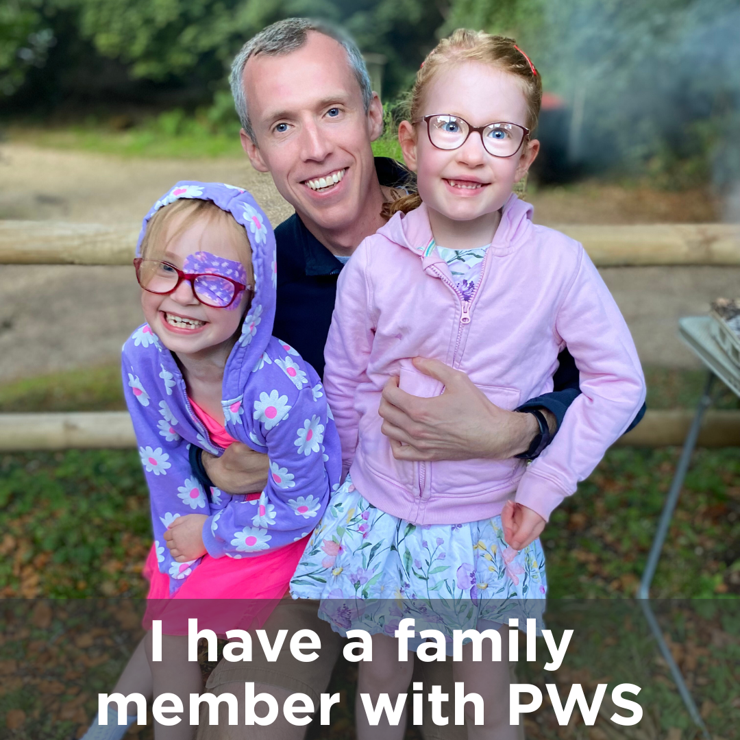 Link to 'I have a family member with PWS' page
