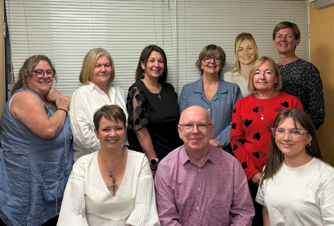 Members of the PWSA UK team
