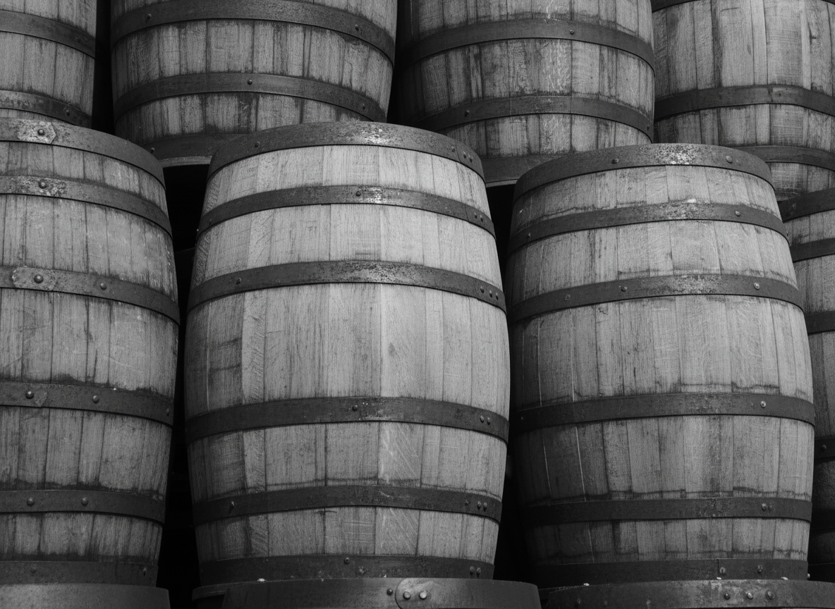 Bourbon barrels