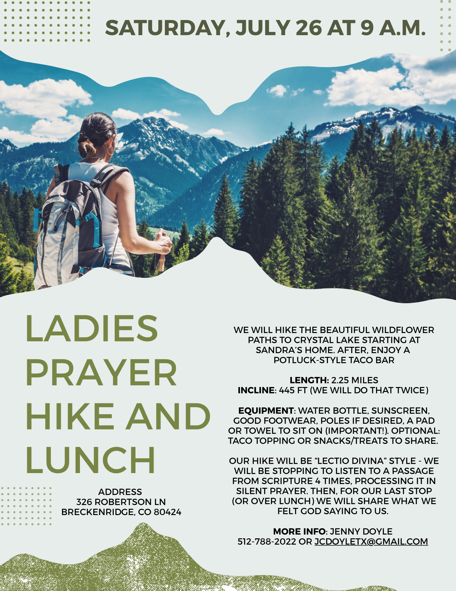 Prayer Hike