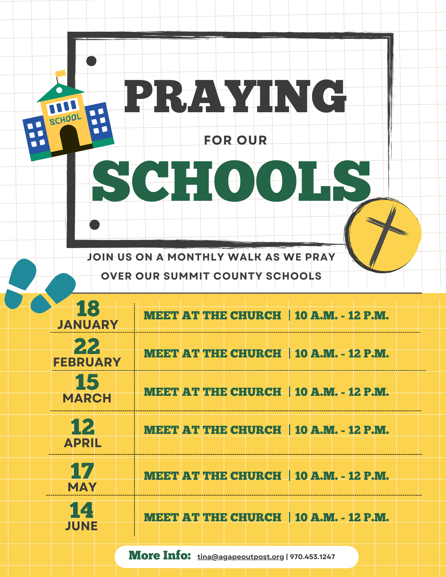 Monthly School Prayer Walk