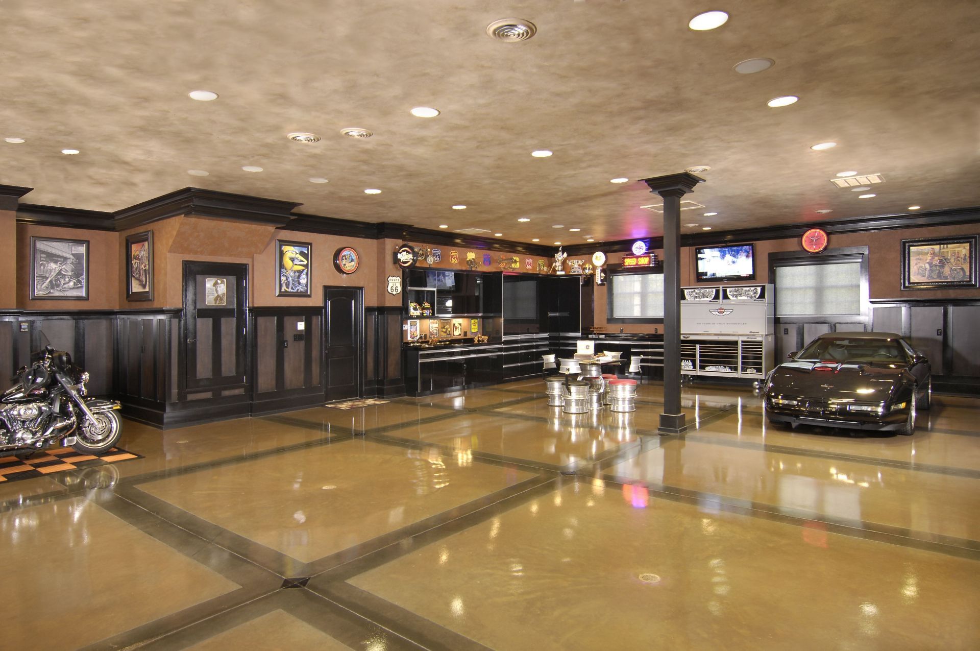 revamping a high-end garage