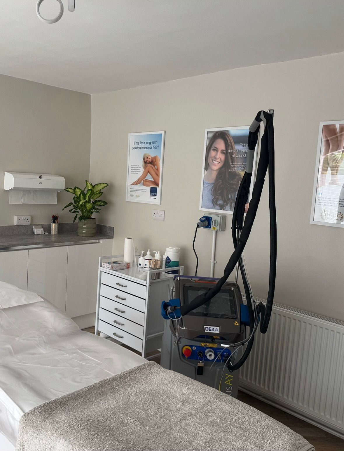 Pain-free laser hair removal with Motus AY in Ashover, Matlock