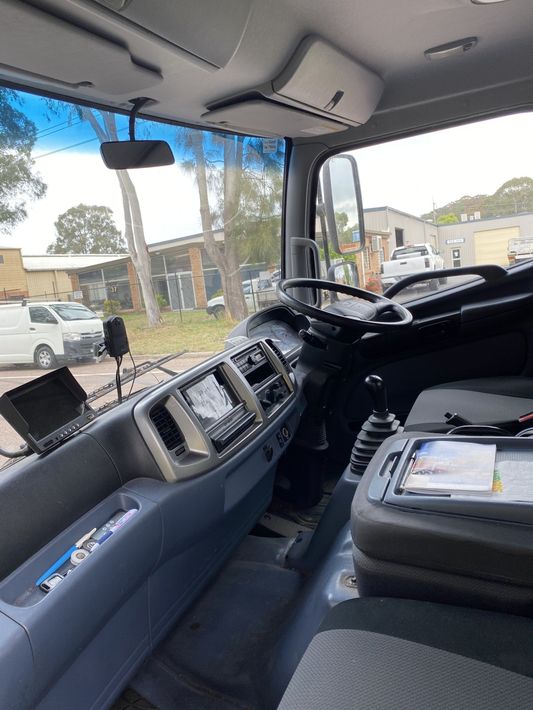 Inside ABC Driving Truck — ABC Driving School in Central Coast NSW