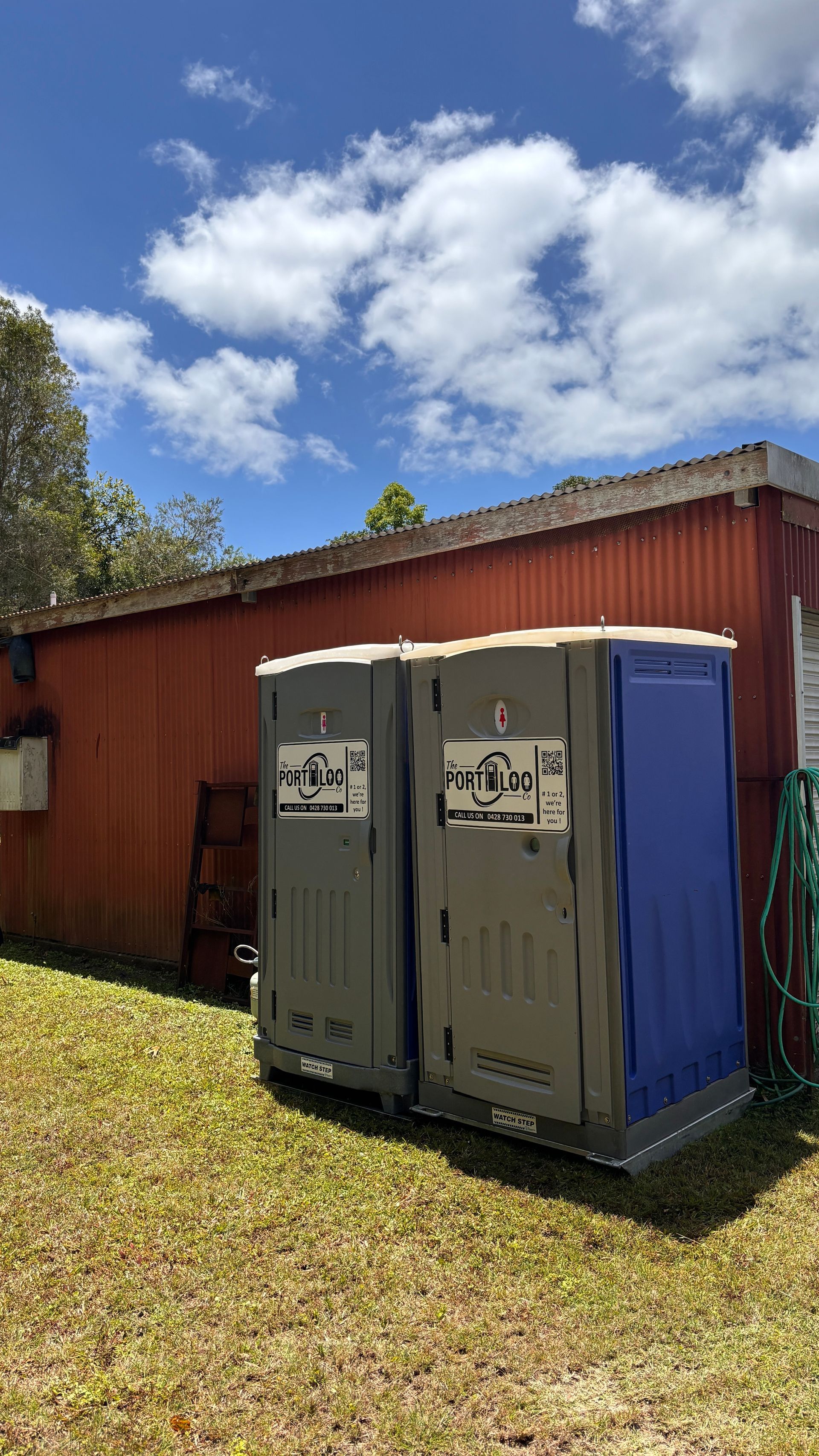 Two Portaloos On A Property — The Portaloo Co in Dimbulah, QLD
