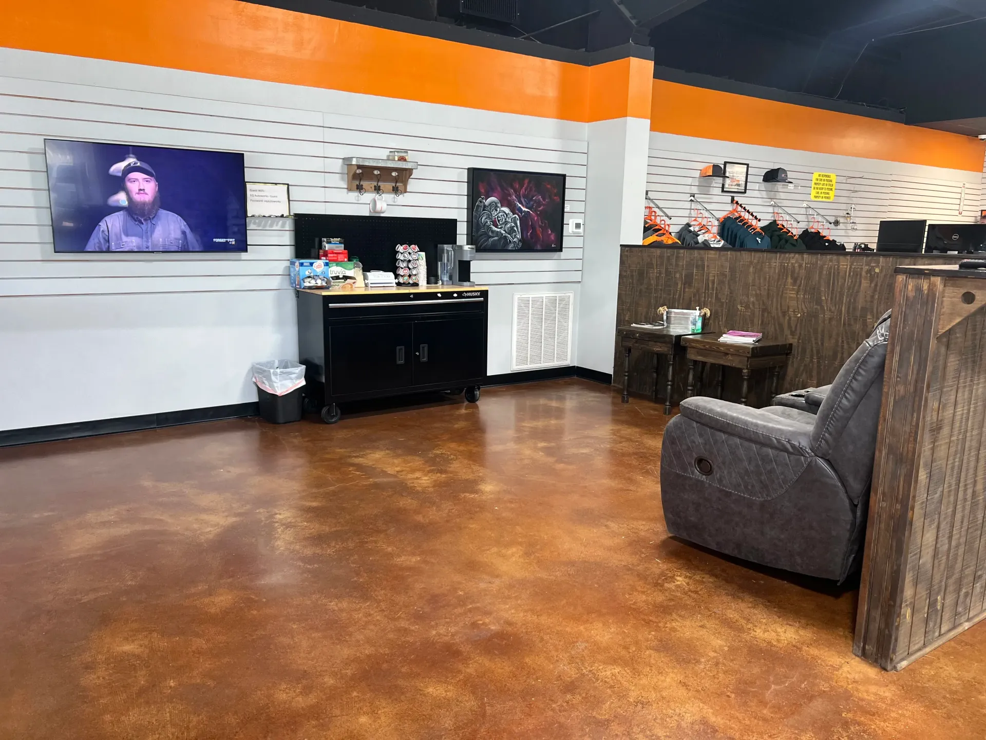 Tyler Shop Image | EQ Autoworks Mineola