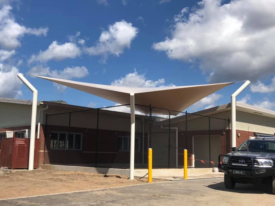 Waterproof Cover Over Courtyard— Professional Shade Sail Installation in Garbutt, QLD