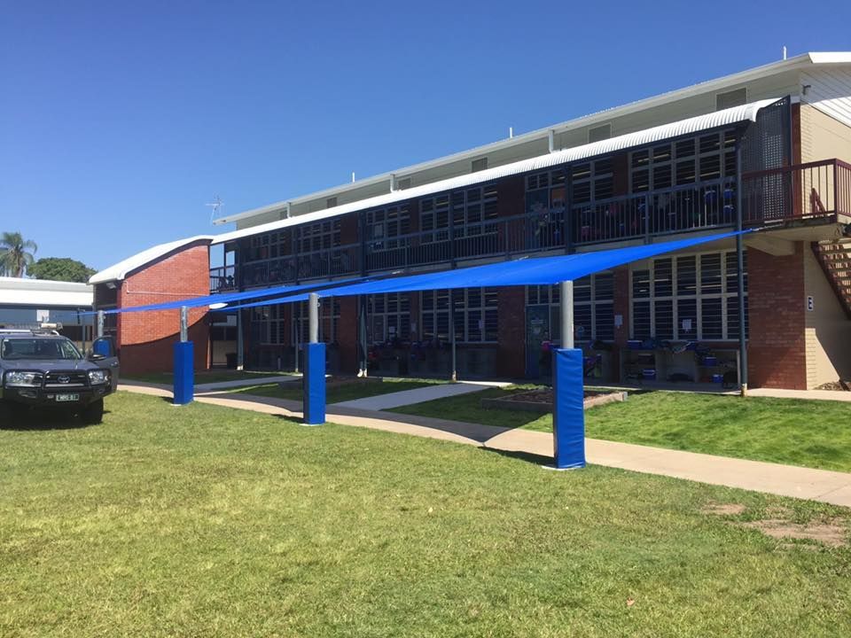 Blue Shade — Professional Shade Sail Installation in North Queensland, QLD