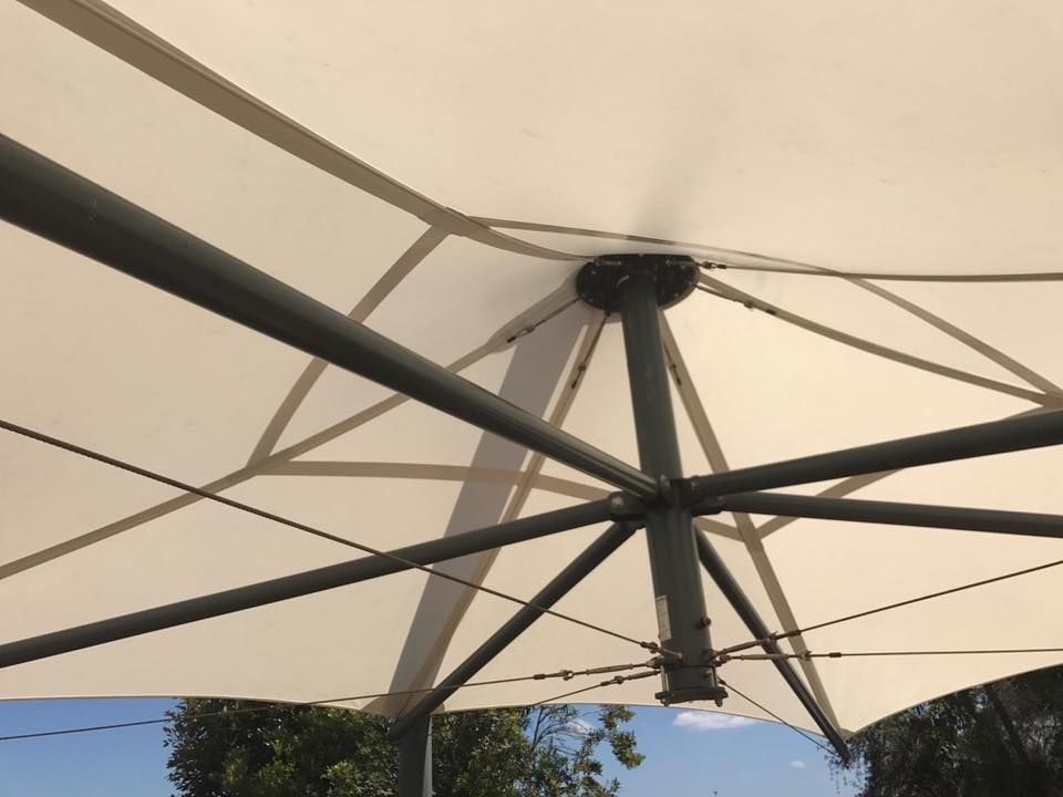 Umbrella Shade — Professional Shade Sail Installation in North Queensland, QLD