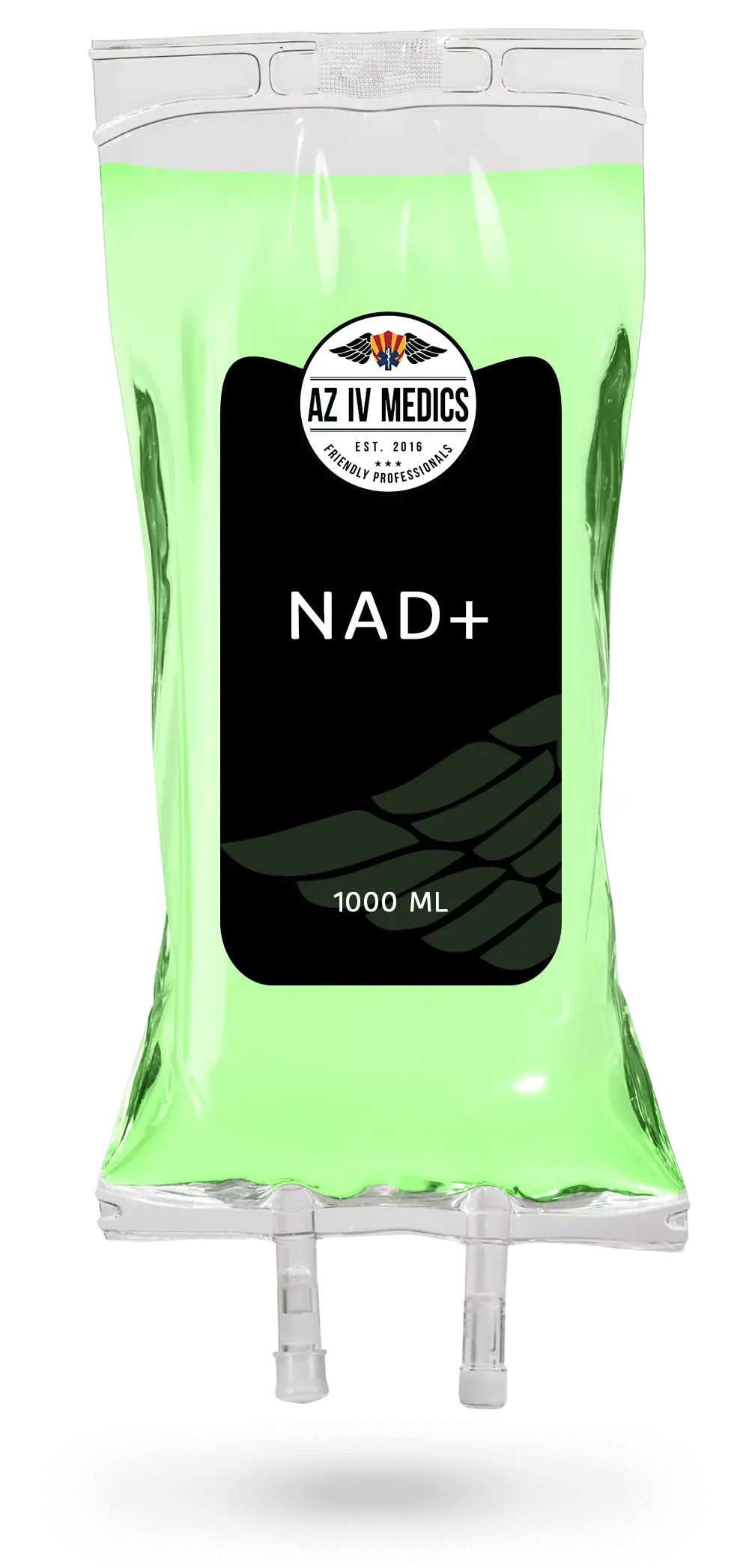 A bag of NAD+ IV