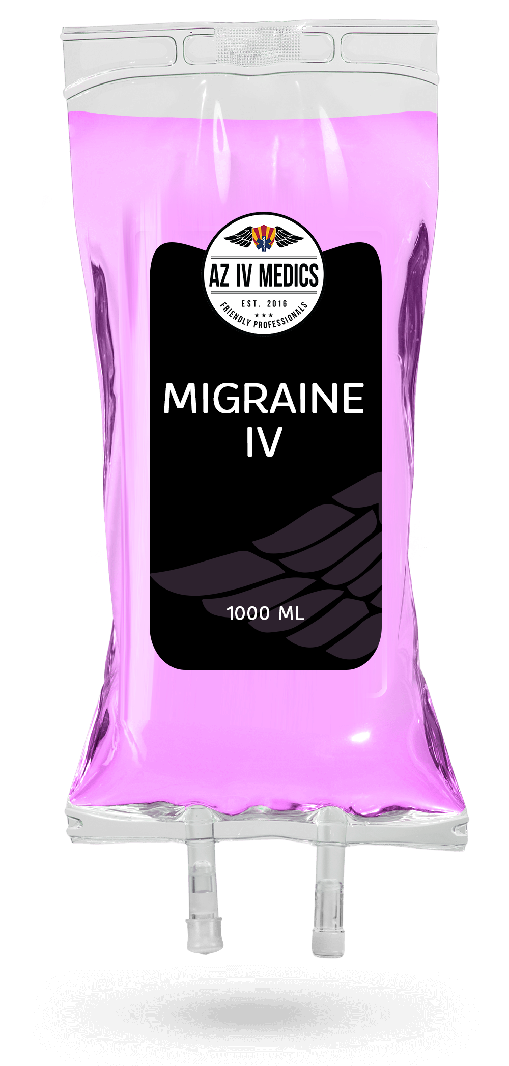 A bag of migraine IV