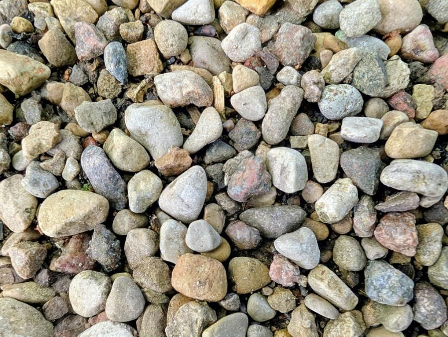 Close-up of Various Sized and Colored Rocks — Chooks Sand And Gravel In Paget, QLD