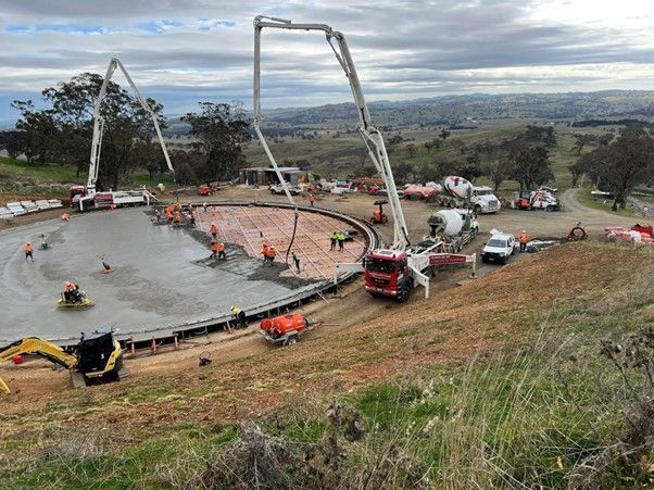Concrete Pumping — Bathurst, NSW — Beecham Concreting Concrete Pumping — Bathurst, NSW — Beecham Concreting