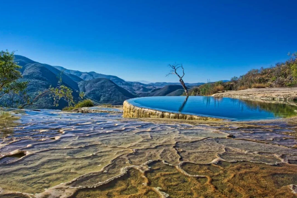 Cascada Hierve el agua