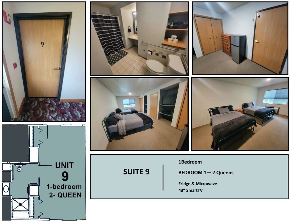 lodging in E. South Dakota