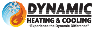 Dynamic Heating & Cooling Business Logo