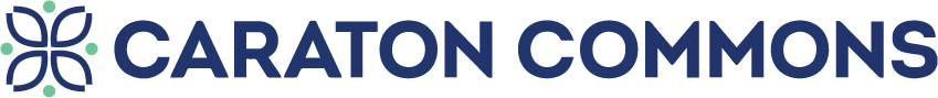 A logo for caraton commons is shown on a white background