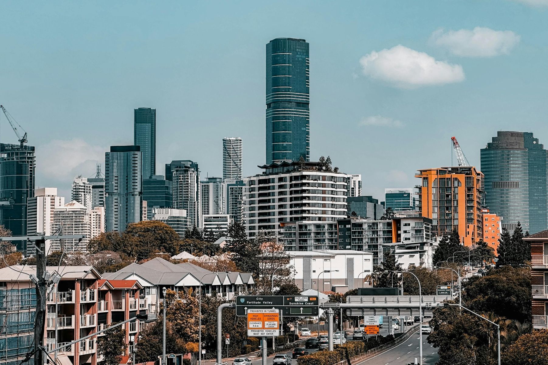 Overview of Brisbane.