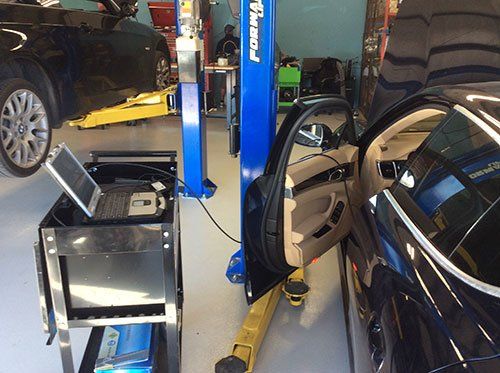 Our state of the art diagnostics ensure your repair is done right by our ASE Certified Technicians who work ONLY on German vehicles