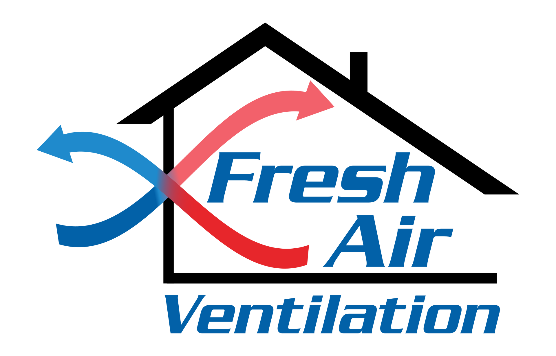 Fresh Air Ventilation Official  Business Logo