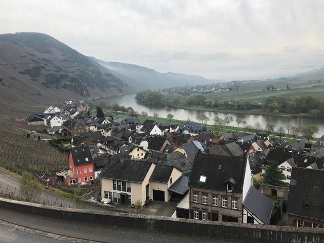Mosel Valley town Germany