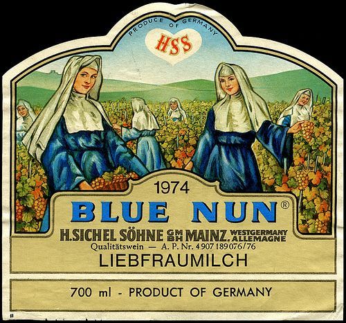 Blue Nun label