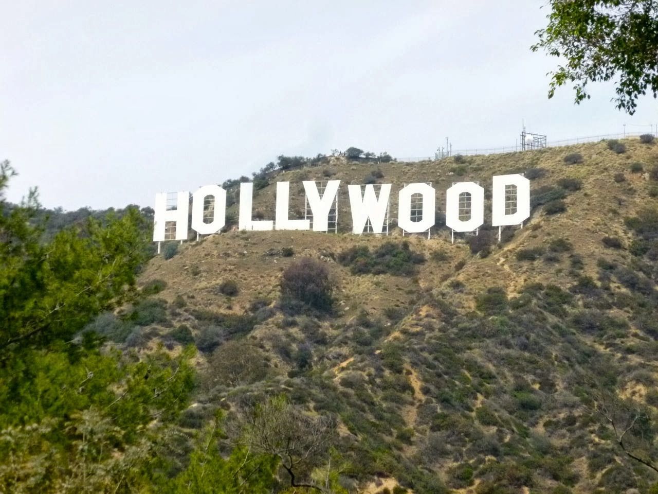 Hollywood sign California