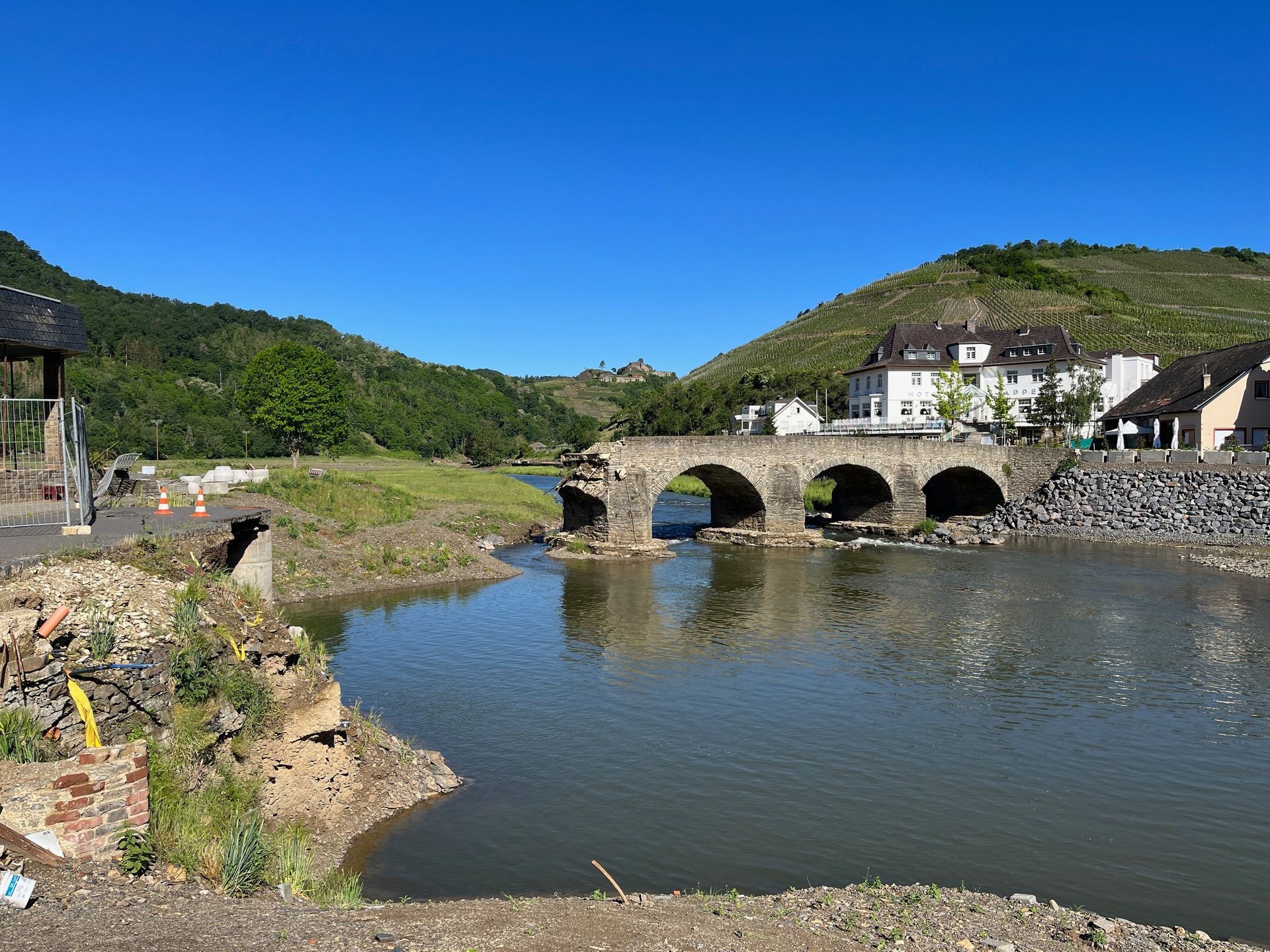 bridge flood Ahr Valley