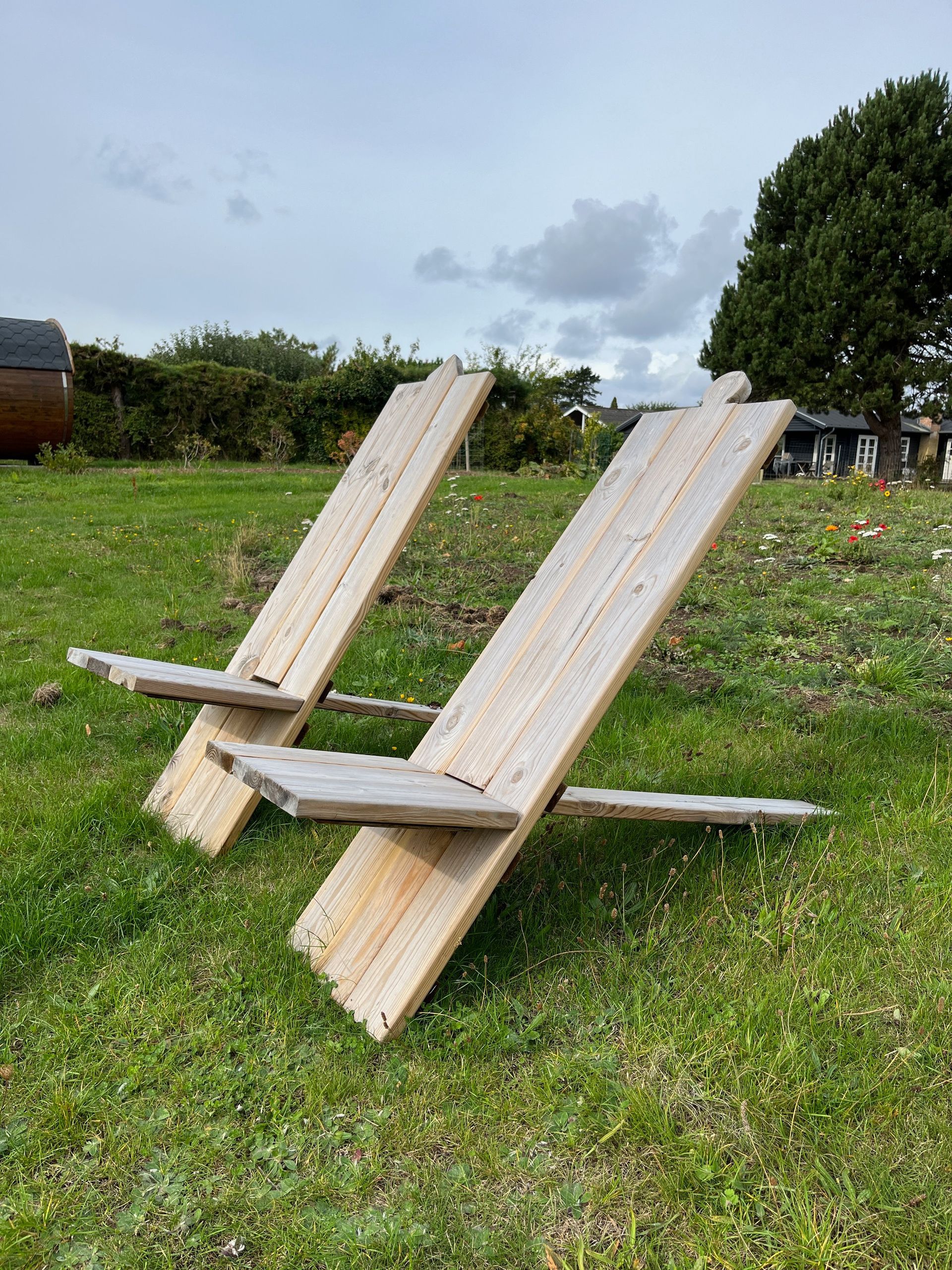 homemade Danish chairs