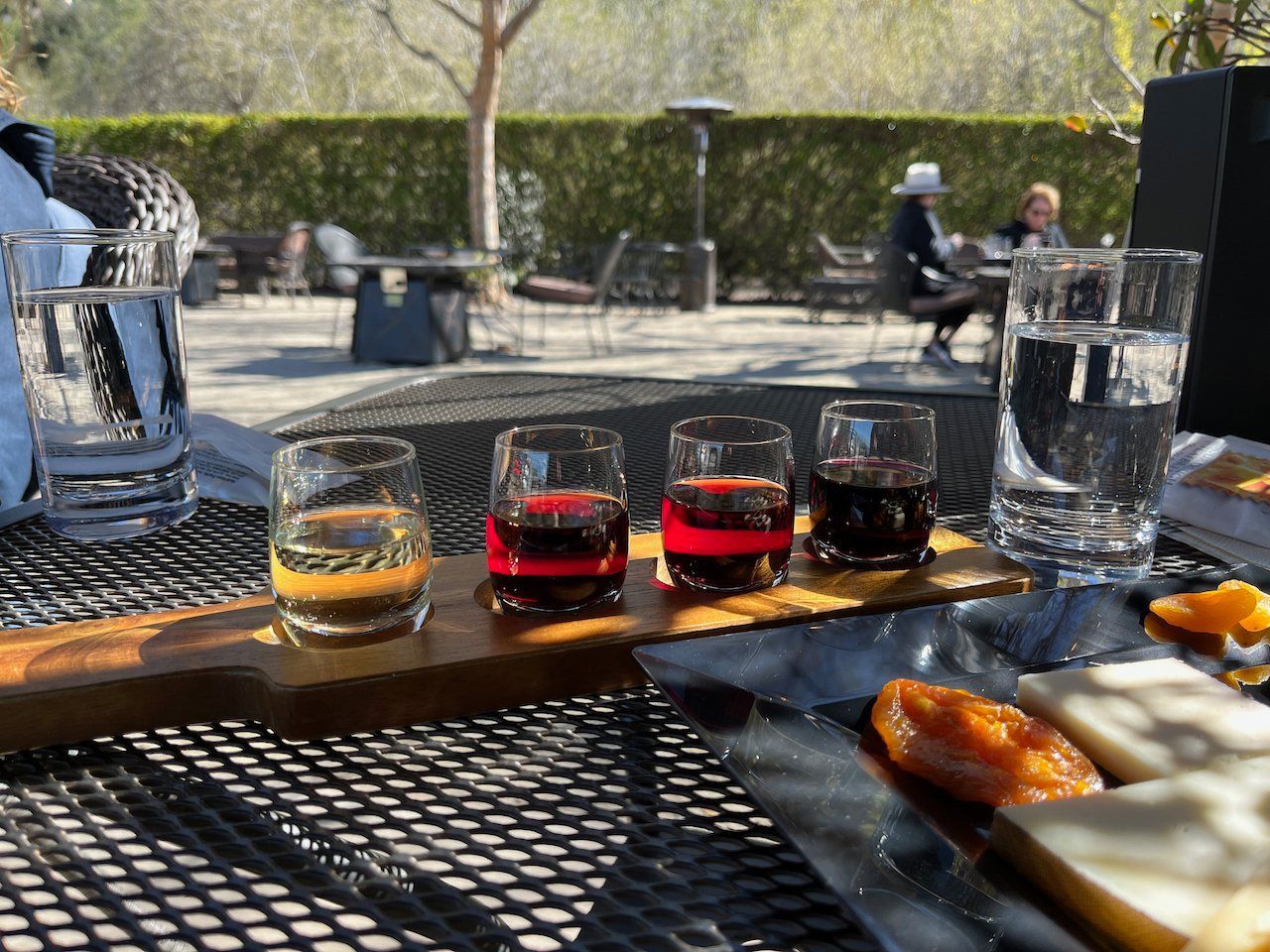 wine tasting glasses