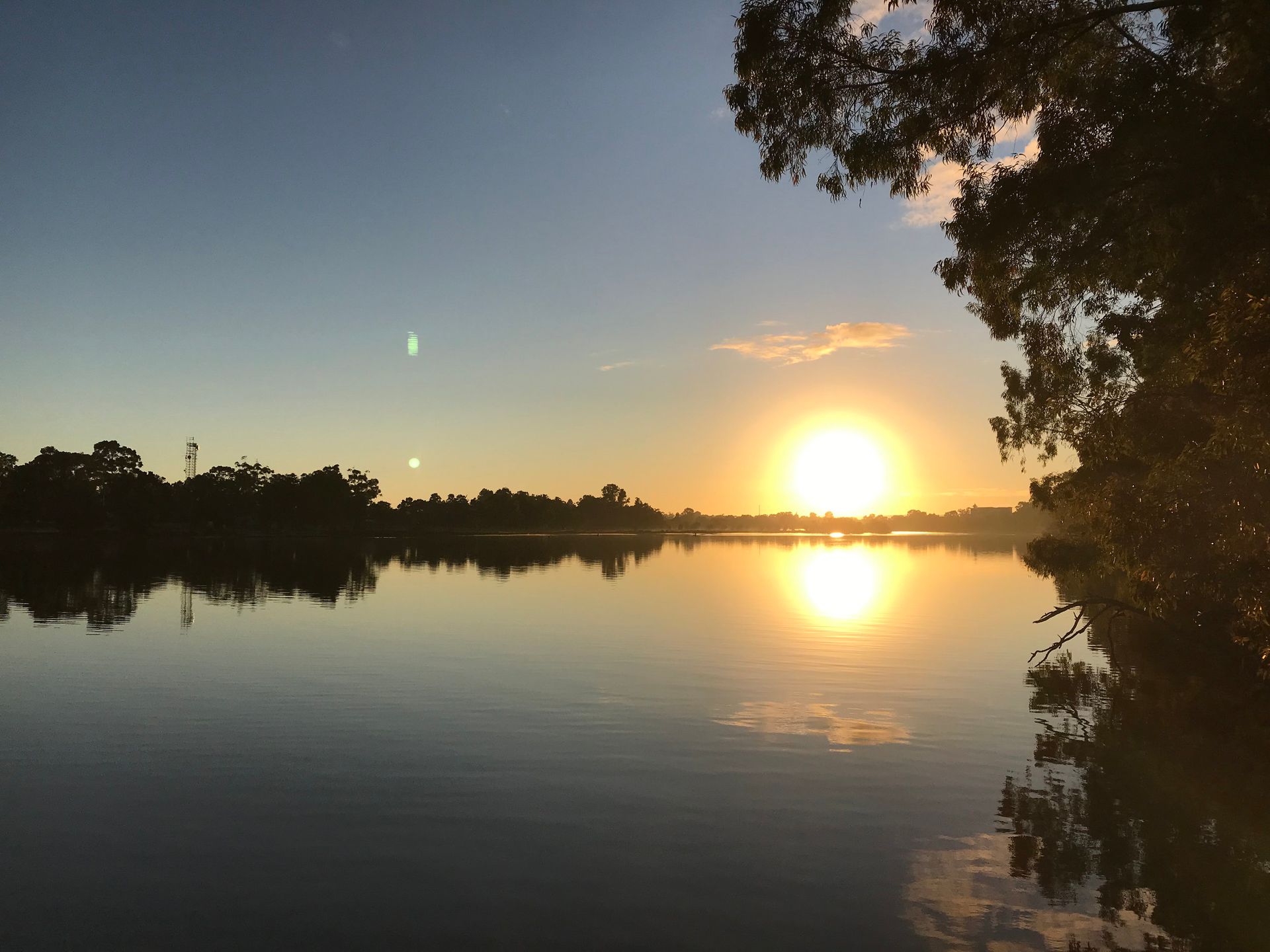 sunrise in Perth Australia