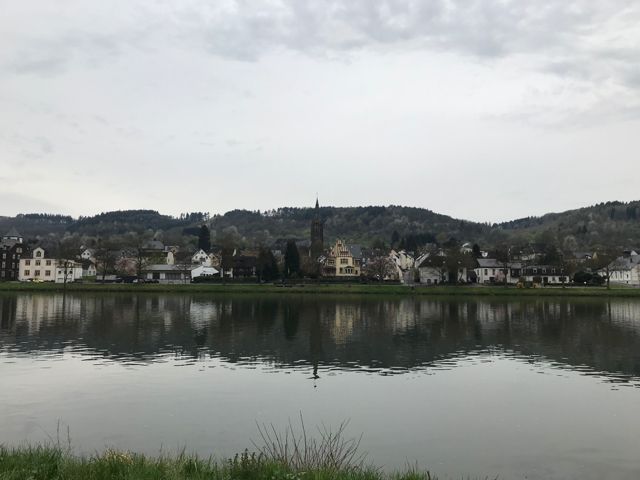 town on river Germany