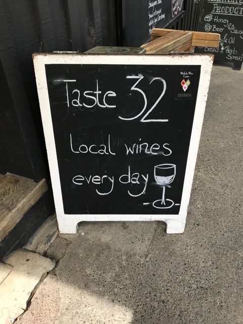 wine sign