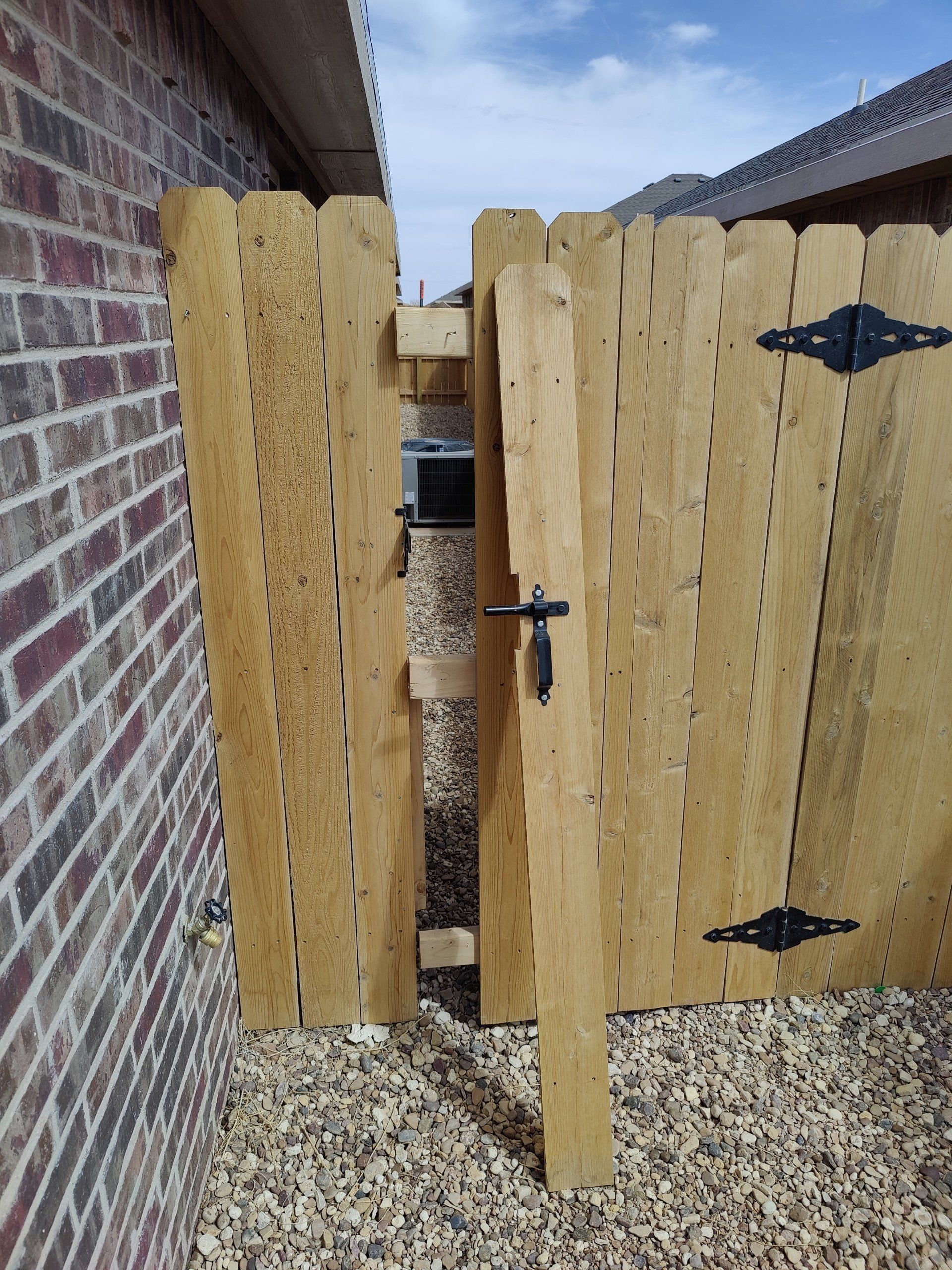 Fence and Gate Repair by  Lubbock Repair Partners Commercial Handyman Services.
