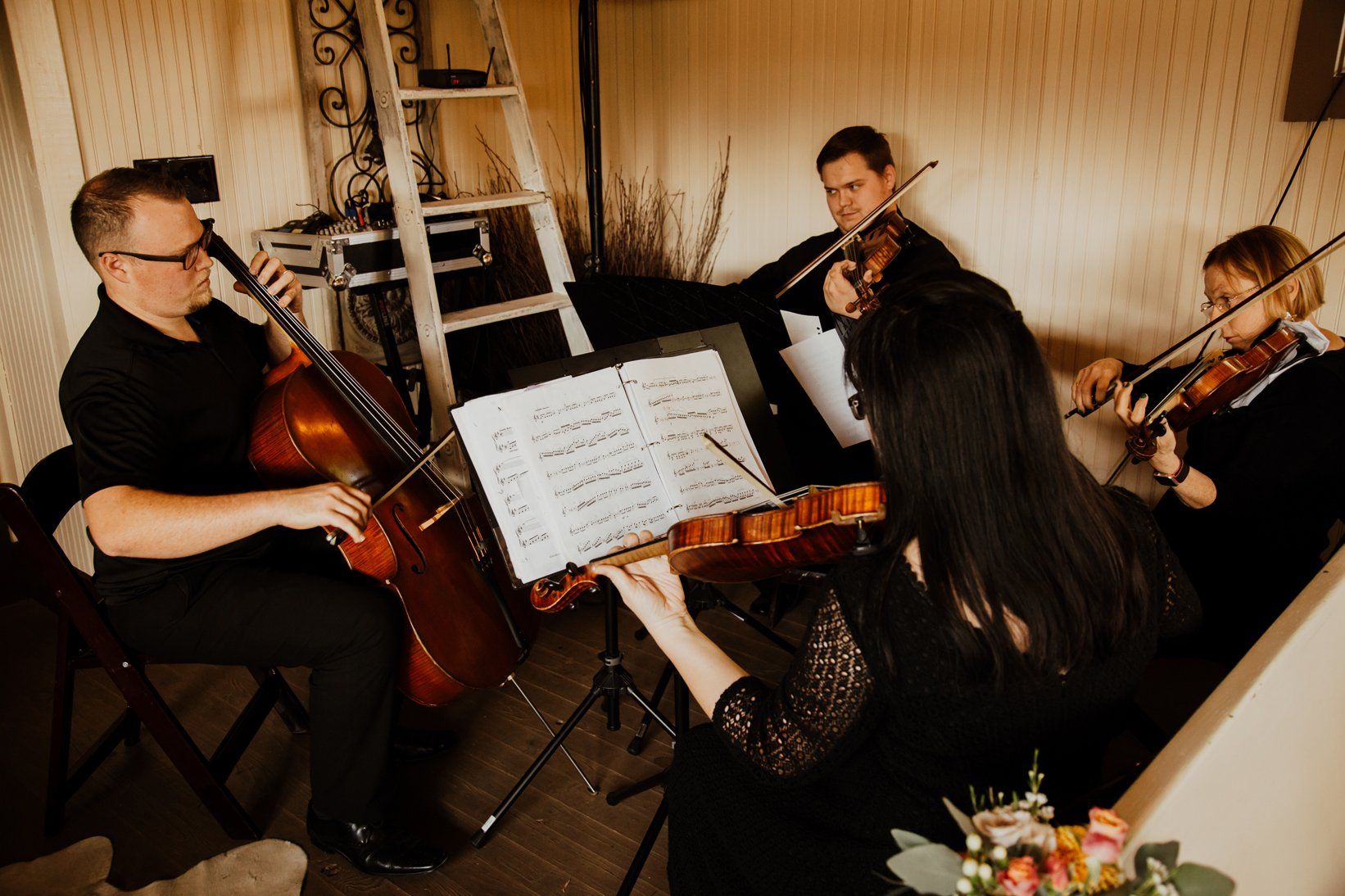 String Quartet - Wedding - Chapel - Country Wedding - Designer
