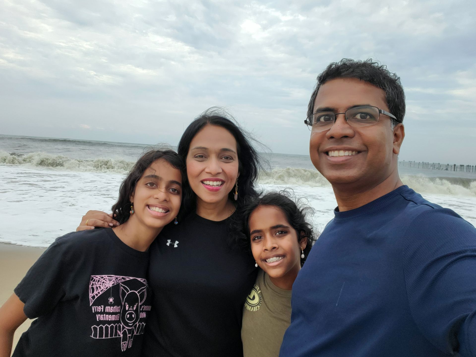 Dr. Mathew & family