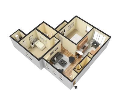2 Bed Floorplans