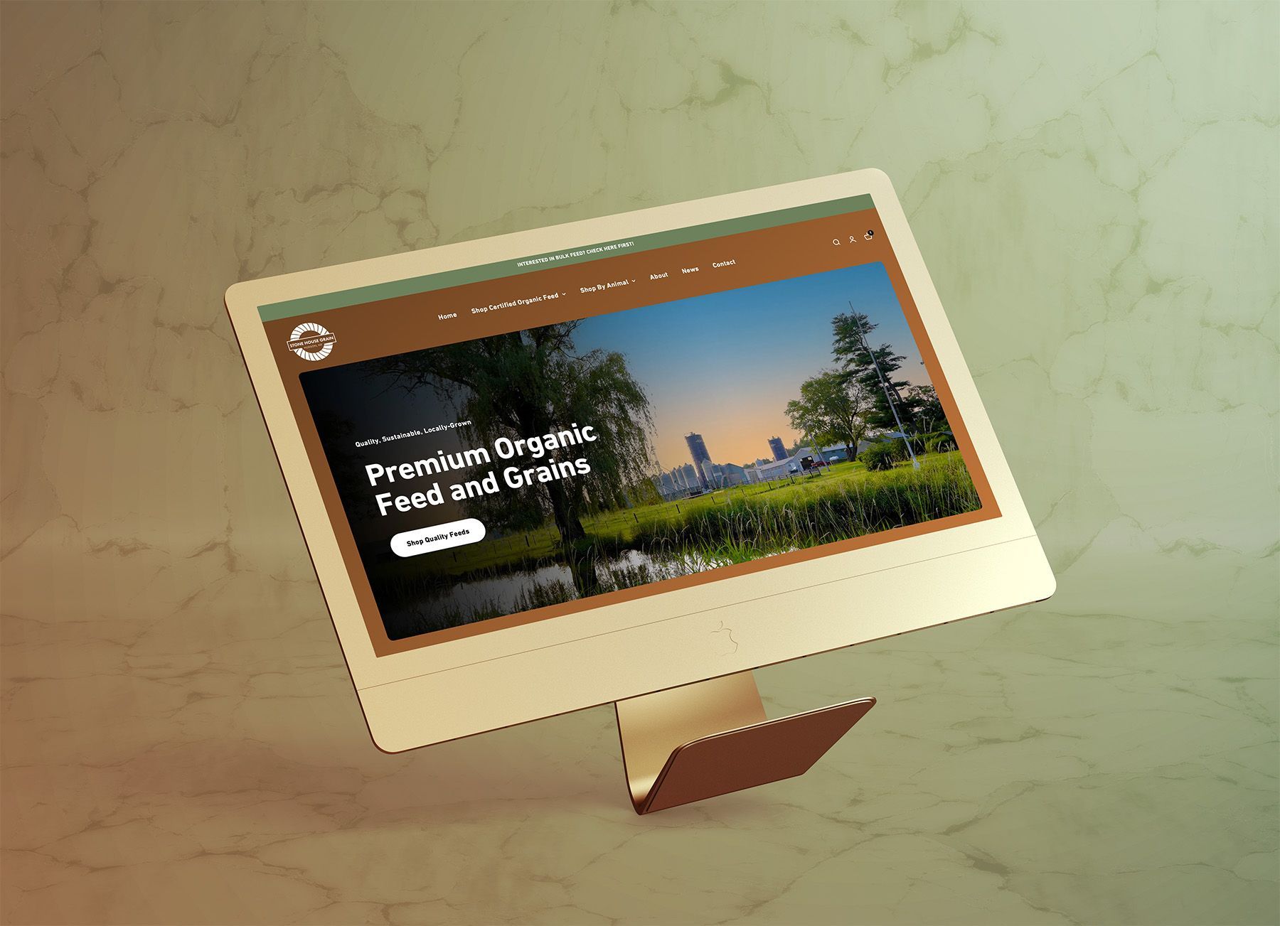 Stone House Grain Shopify eCommerce Site