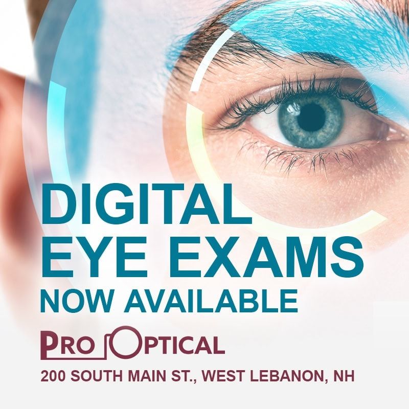 Digital eye exams are now available at pro optical