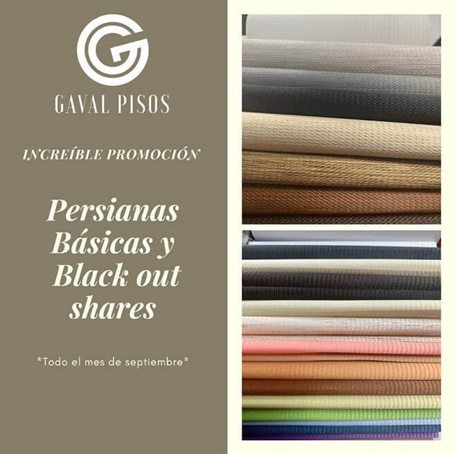 GAVAL PISOS - PERSIANAS
