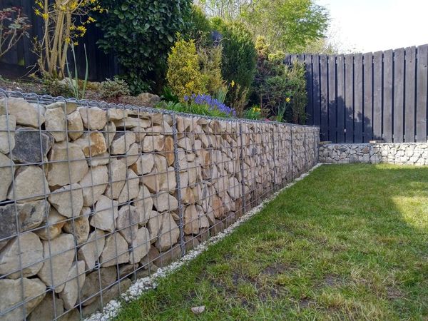 An image of concrete foundations and retaining walls in Newton