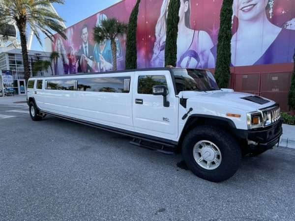white hummer limousine orlando