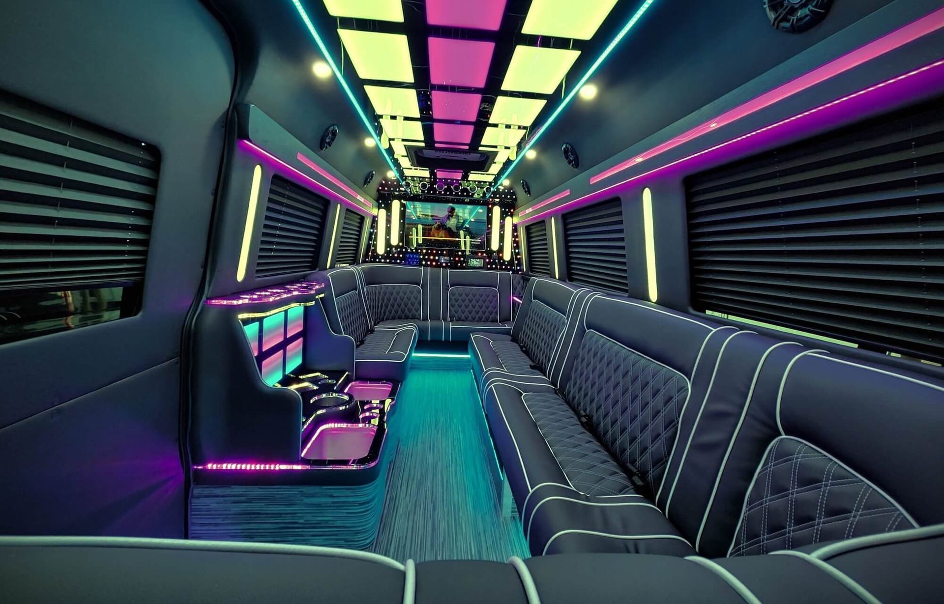 white escalade limousine near me