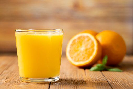 Orange Juice in Cup