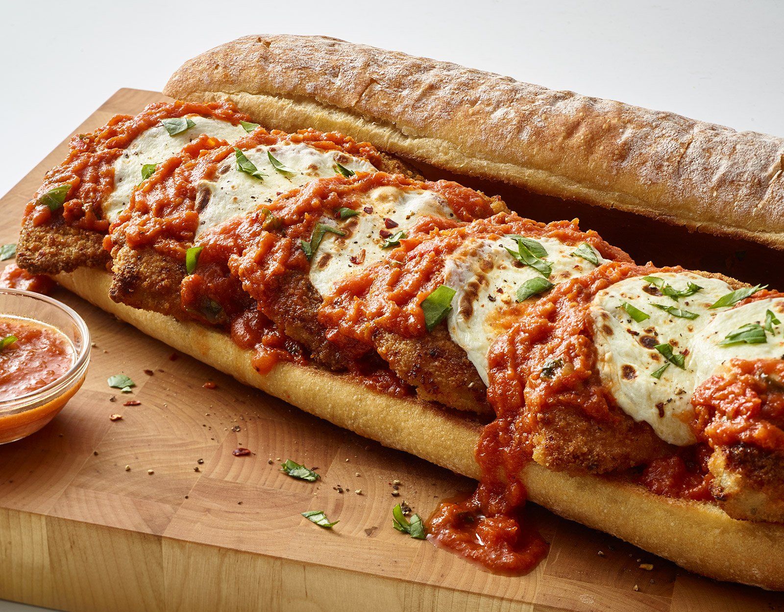 Chicken Parmigiana Sub