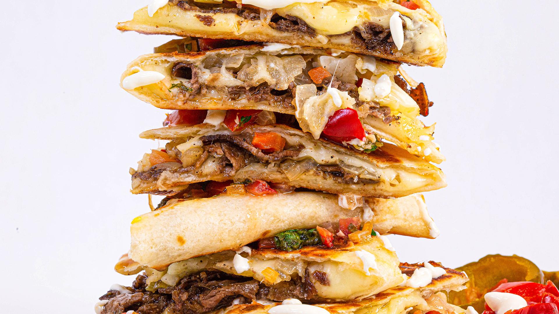 Philly Cheese Steak Quesadilla