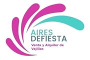  logo  aires defiesta alquiler de vajillas