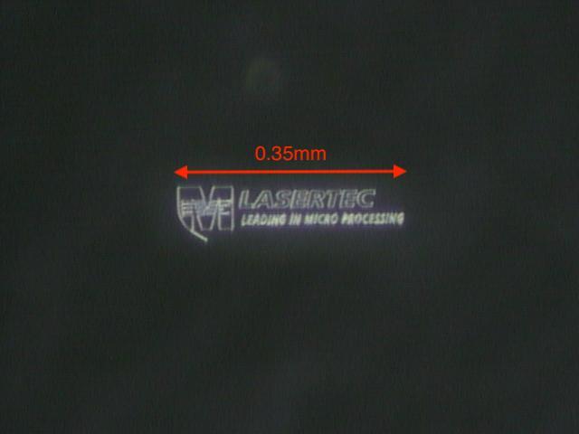 Laser engraving of an intra-sapphire glass