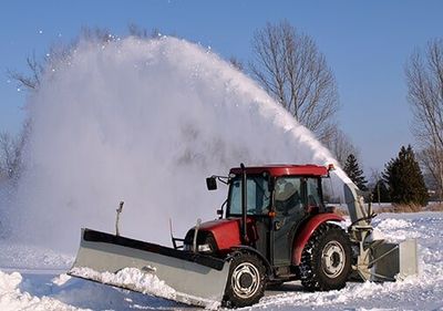 Tractor snow blower - snow plowing in Wanatah, IN