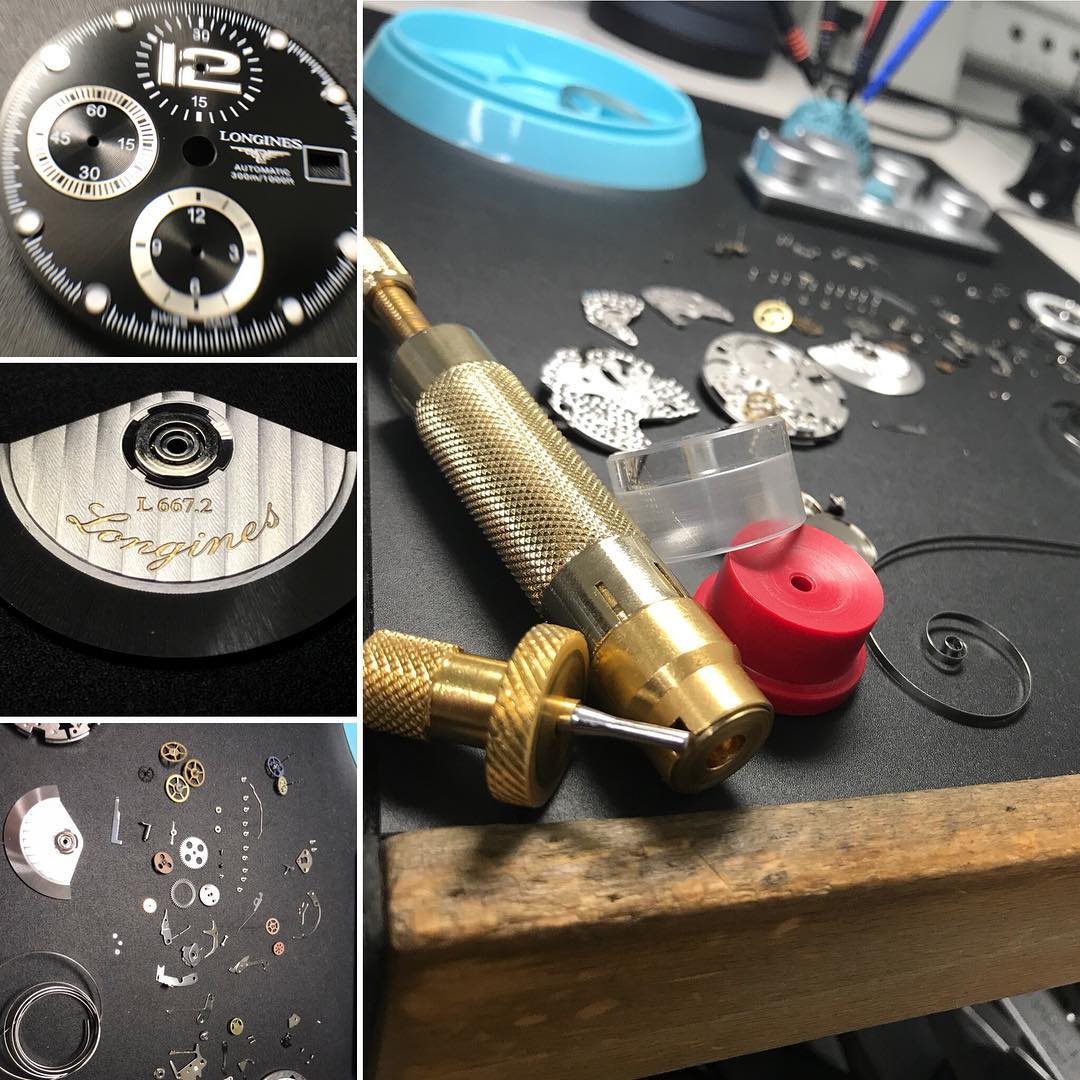 interventi di sostituzione pezzi orologi
